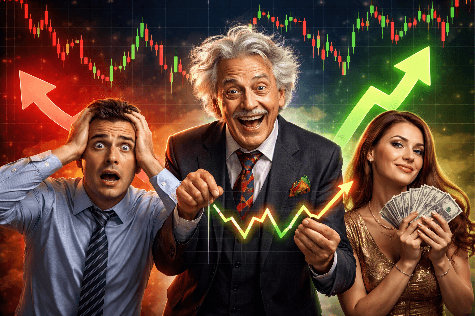 O Medo, a Ganância e o Senhor Mercado