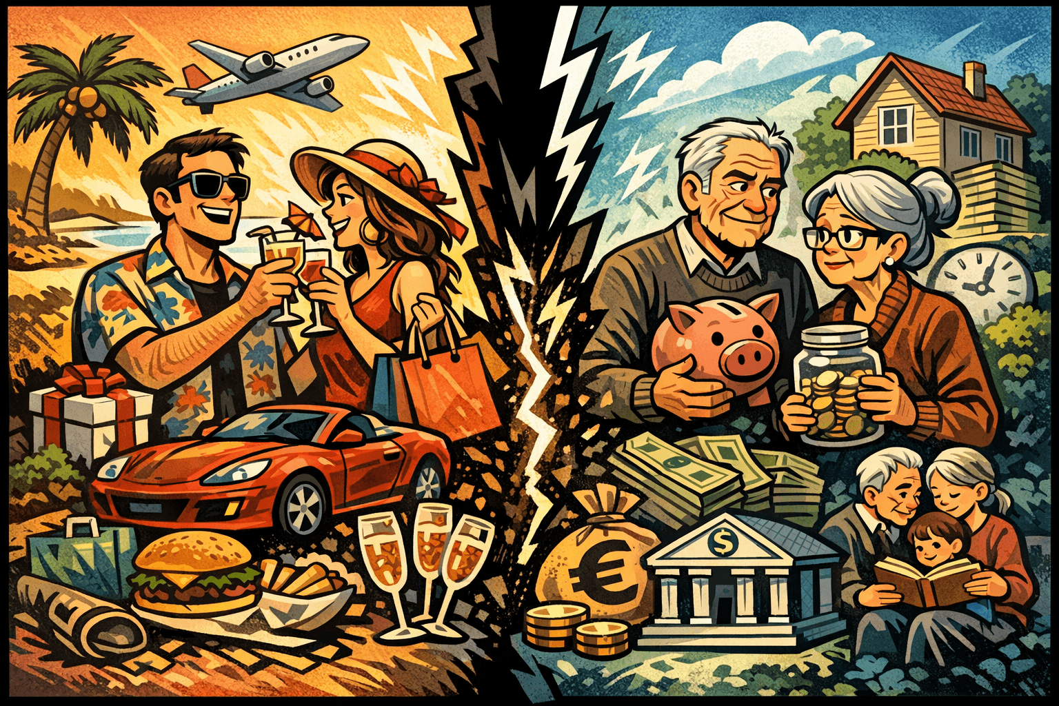 Consumo VS. Poupança